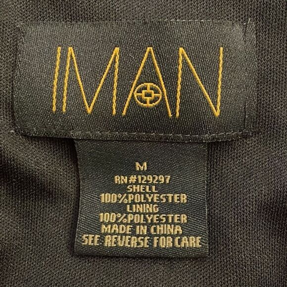 IMAN Black Pleated Color Block Maxi Dress Size Medium Lined - Picture 2 of 12